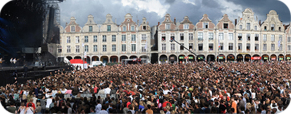 Le Arras Main Square Festival : un rendez-vous Ã  la frontiÃ¨re franÃ§aise.