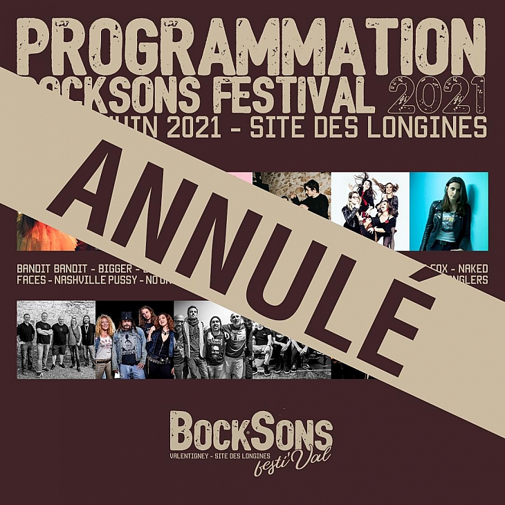Annul&eacute; : Bocksons Festi'val