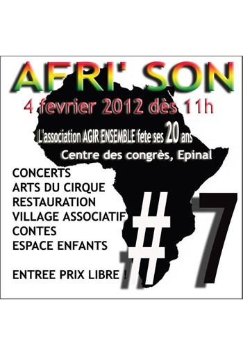 Festival Afri'Son - 20 ans d'Agir Ensemble