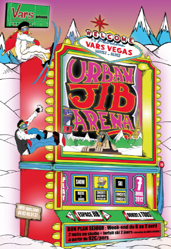 Urban Jib Arena : Welcome to Vars Vegas !