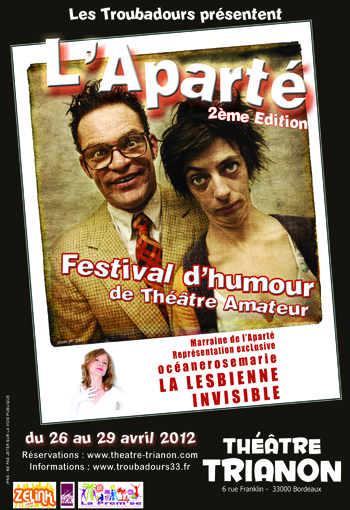 L'Aparté - Festival d'humour de théâtre amateur