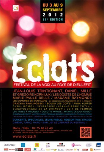 ECLATS, Festival de la Voix au Pays de DIEULEFIT