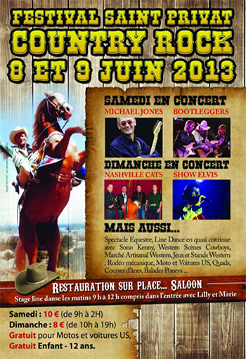 Festival country rock saint privat