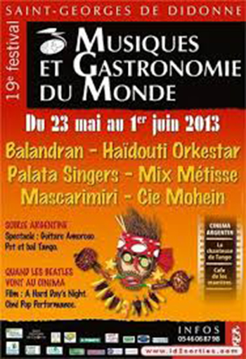 Musique et Gastronomie du Monde