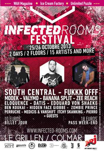 INFECTED ROOMS - ZOMBIE FESTIVAL