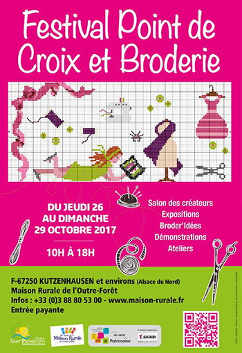 Festival Point de Croix et Broderie 2017