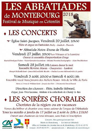 Les Abbatiades de Montebourg, Festival de musique en Cotentin
