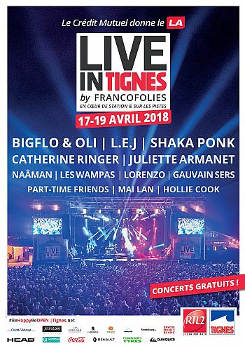 Live in Tignes by Francofolies
