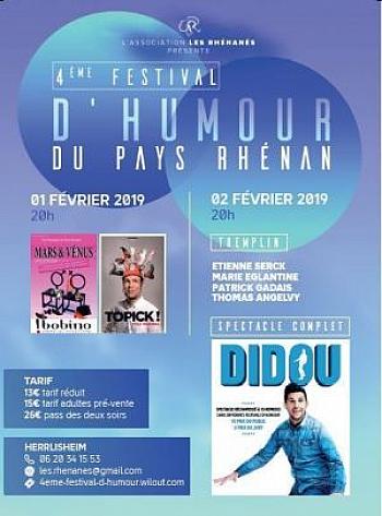Festival d'humour du Pays Rh&eacute;nan