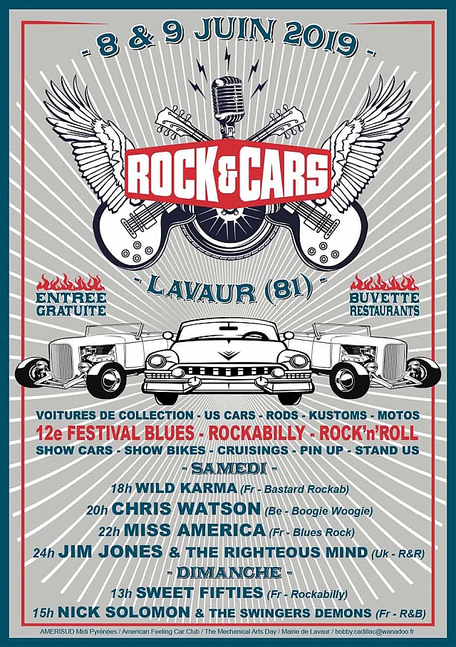 Festival ROCK’&’CARS à Lavaur