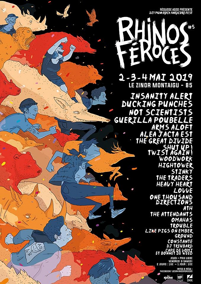 Festival Les Rhinos F&eacute;roces