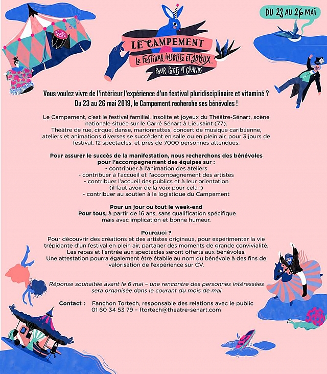 LE CAMPEMENT, FESTIVAL INSOLITE ET JOYEUX