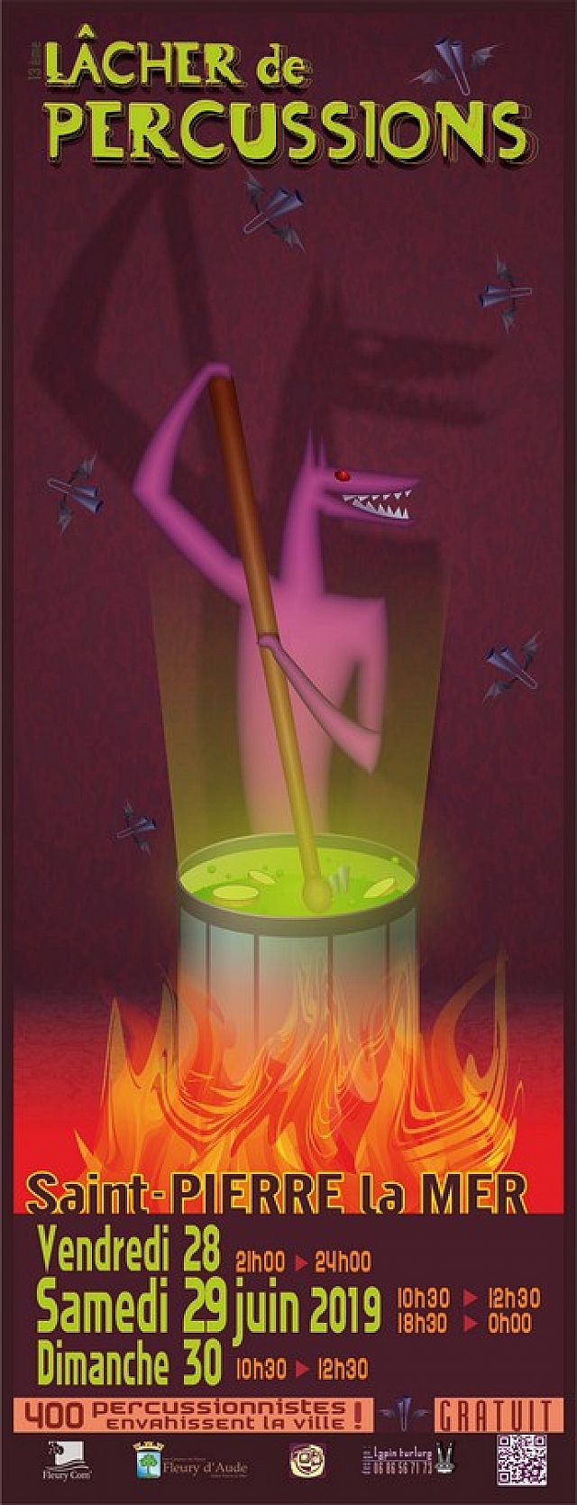 L&acirc;cher de Percus 