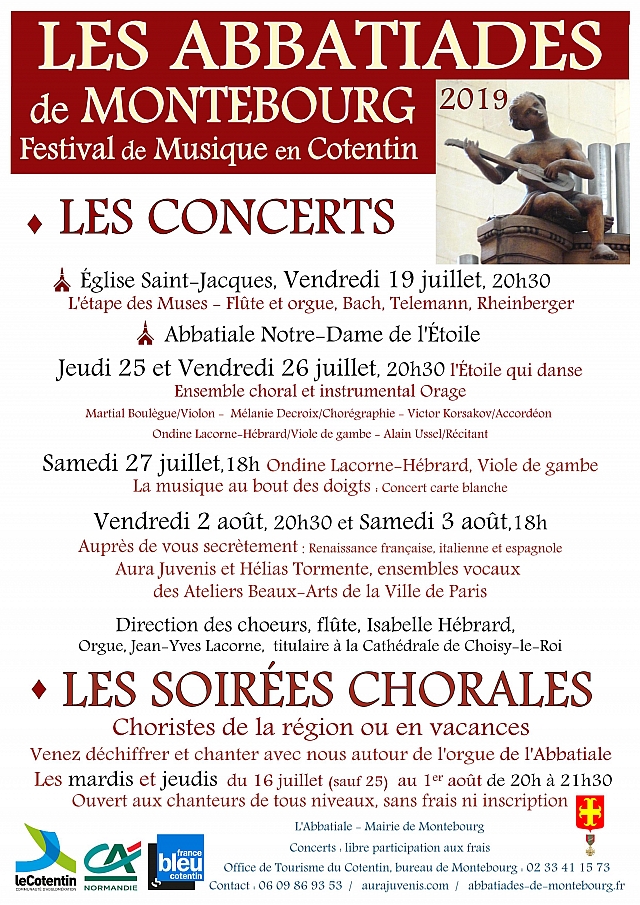Les Abbatiades de Montebourg, Festival de Musique en Cotentin