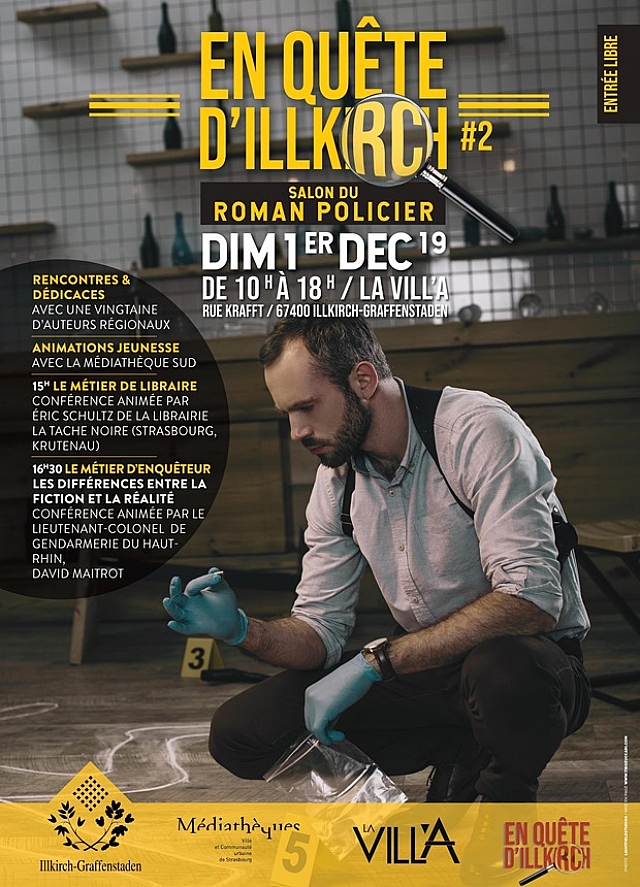 Salon du roman policier En Qu&ecirc;te d'Illkirch