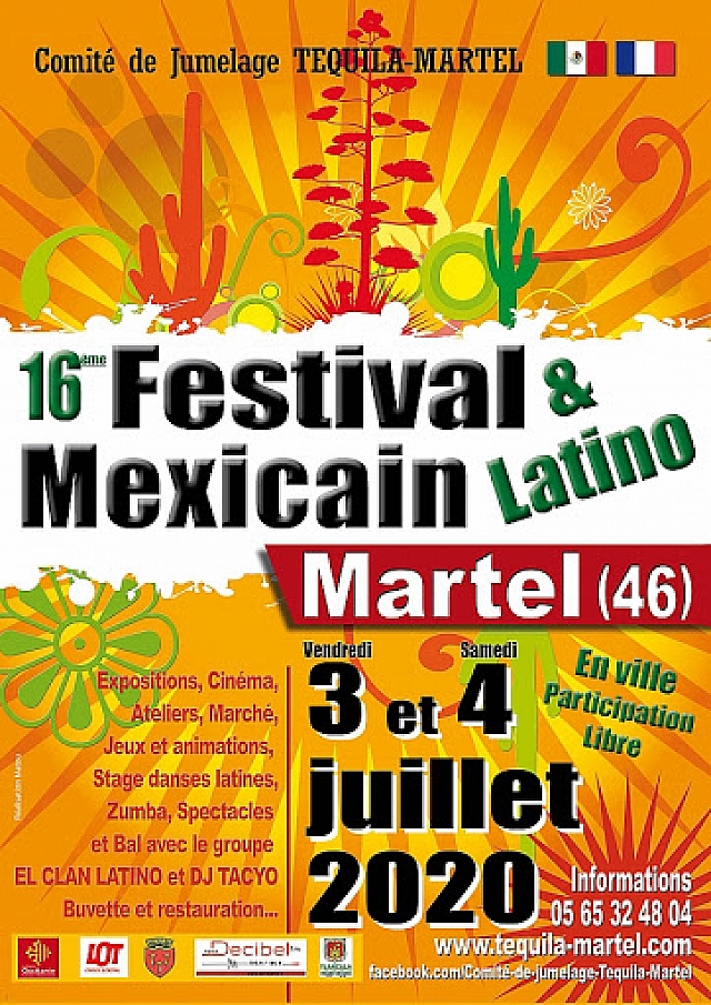 Annulé : Festival mexicain et latino de Martel
