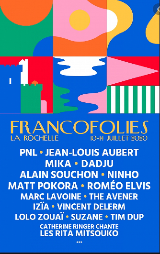 Annulé : Les Francofolies 2020