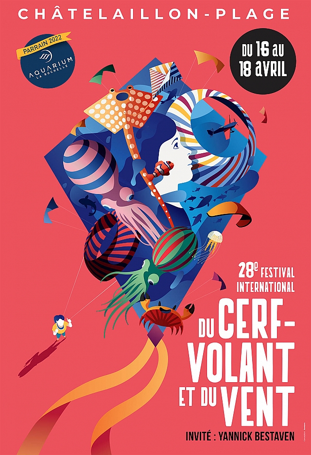 Festival International du cerf-volant ChÃ¢telaillon-Plage 2022