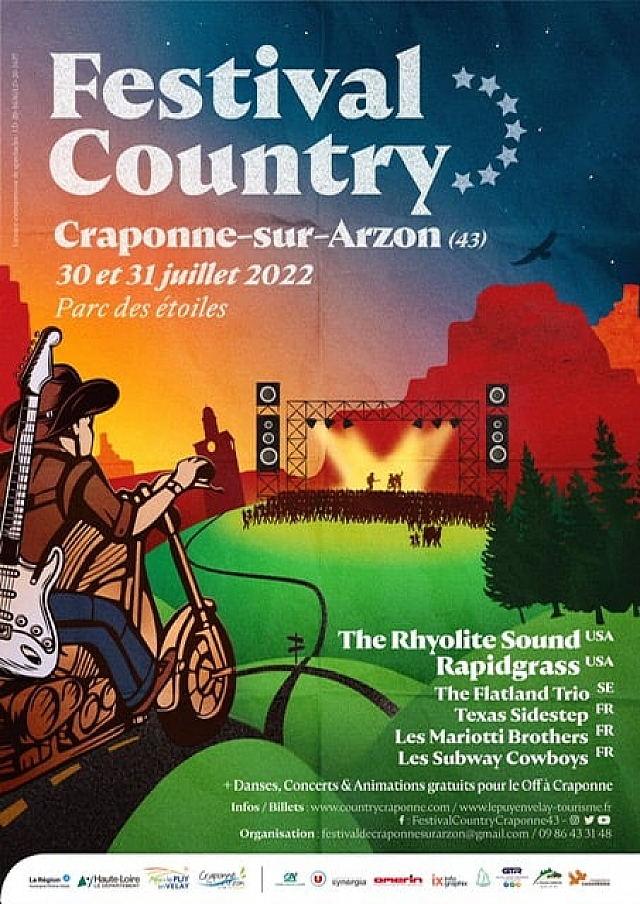 Festival Country de Craponne Festival France 2024 Guide