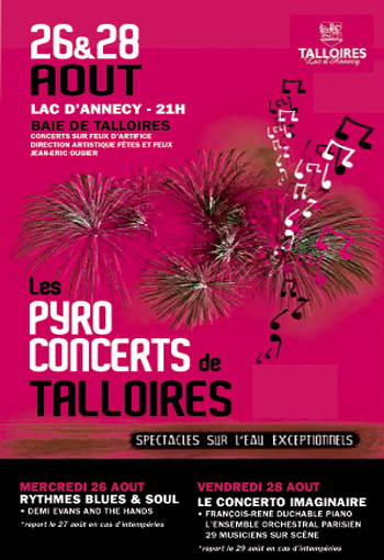 Pyroconcerts de Talloires