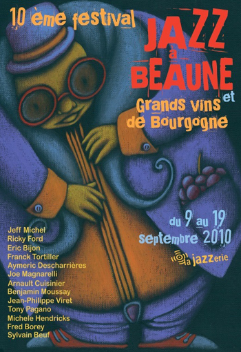 Festival JAZZ à Beaune et Grands Vins de Bourgogne